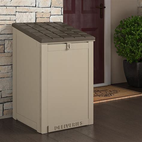 lockable metal outdoor storage box|waterproof storage box with lock.